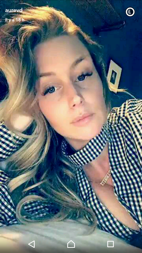 Aurélie Van Daelen - Snapchat, 23 mars 2017