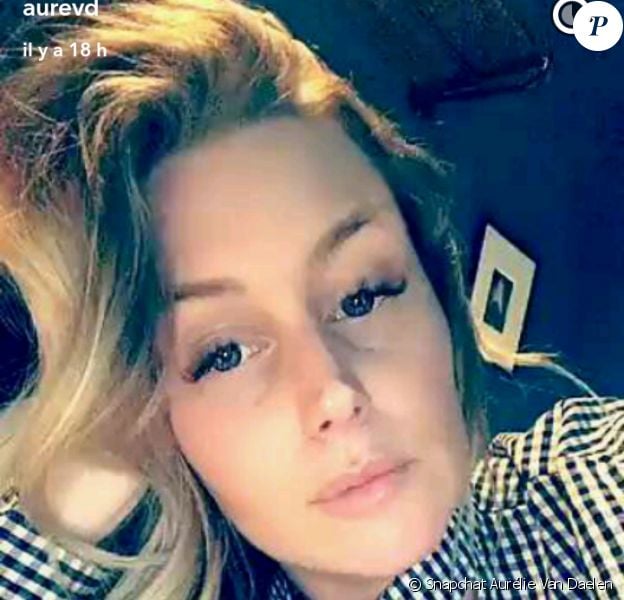 Aurélie Van Daelen - Snapchat, 23 mars 2017
