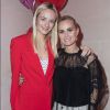 Exclusif - Virginie Courtin-Clarins et Laeticia Hallyday ("Femme de Coeur 2017" par Clarins pour son engagement humanitaire) - Le Prix Clarins pour l'enfance fête ses 20 ans et récompense sa nouvelle femme de coeur L.Hallyday pour son association La Bonne Étoile à l'hôtel Salomon de Rothschild à Paris, France, le 14 mars 2017. © Borde-Jacovides/Bestimage