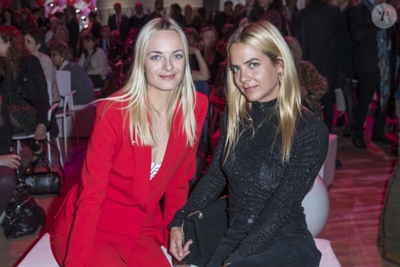 Exclusif - Virginie Courtin-Clarins et Jenna Courtin-Clarins - Le Prix Clarins pour l'enfance fête ses 20 ans et récompense sa nouvelle femme de coeur L.Hallyday pour son association La Bonne Étoile à l'hôtel Salomon de Rothschild à Paris, France, le 14 mars 2017. © Borde-Jacovides/Bestimage