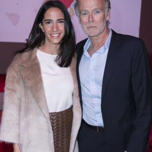 Exclusif - Franck Dubosc et sa femme Danièle - Le Prix Clarins pour l'enfance fête ses 20 ans et récompense sa nouvelle femme de coeur L.Hallyday pour son association La Bonne Étoile à l'hôtel Salomon de Rothschild à Paris, France, le 14 mars 2017. © Borde-Jacovides/Bestimage