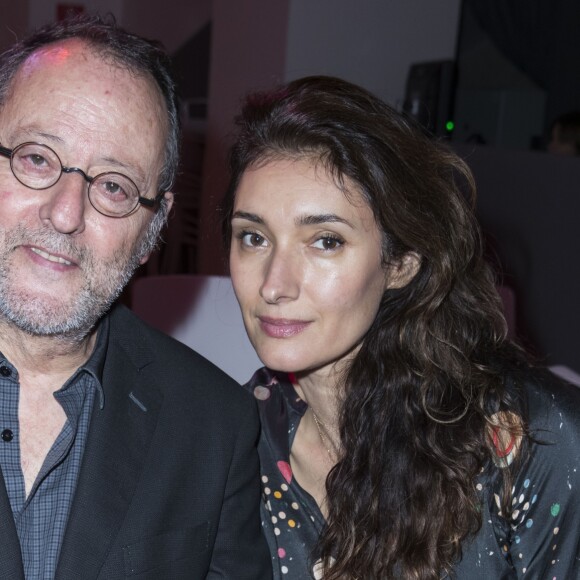 Exclusif - Jean Reno et sa femme Zofia Borucka - Le Prix Clarins pour l'enfance fête ses 20 ans et récompense sa nouvelle femme de coeur L.Hallyday pour son association La Bonne Étoile à l'hôtel Salomon de Rothschild à Paris, France, le 14 mars 2017. © Borde-Jacovides/Bestimage