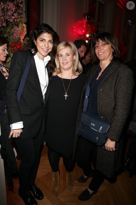 Exclusif - Hoda Roche, Hélène Darroze et Anne Marcassus - Le Prix Clarins pour l'enfance fête ses 20 ans et récompense sa nouvelle femme de coeur L.Hallyday pour son association La Bonne Étoile à l'hôtel Salomon de Rothschild à Paris, France, le 14 mars 2017. © Borde-Jacovides/Bestimage