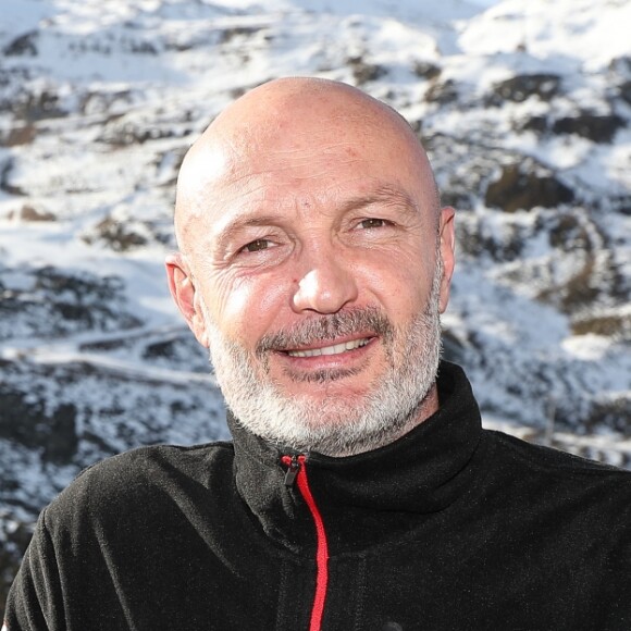 Semi-Exclusif - Frank Leboeuf lors des Olympiades des RMC Sport Games aux Menuires, le 9 décembre 2016. © Cyril Moreau / Bestimage