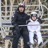 David Beckham : Papa super fier de sa fille Harper