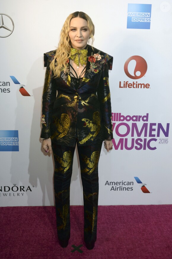 Madonna à la soirée 2016 Billboard Women à New York, le 9 décembre 2016 © Future-Image via Zuma/Bestimage