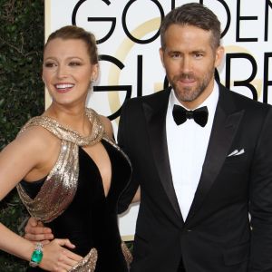 Ryan Reynolds, Blake Lively - La 74ème cérémonie annuelle des Golden Globe Awards à Beverly Hills, le 8 janvier 2017.