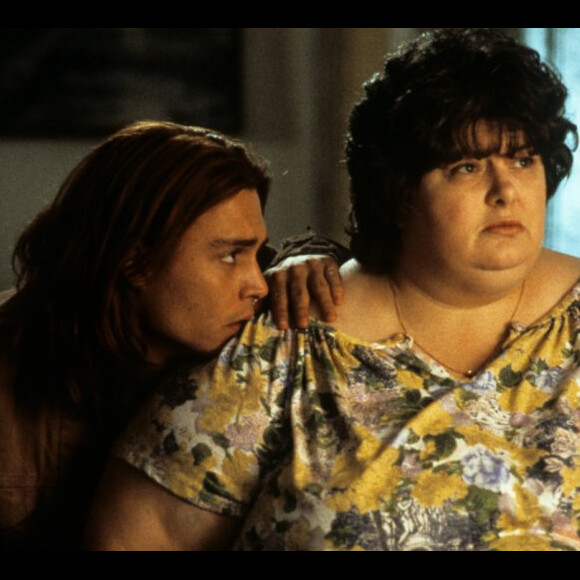 Johnny Depp avec Darlene Cates dans Gilbert Grape