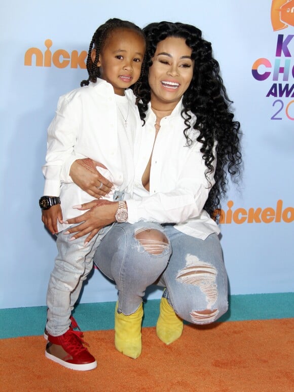 Blac Chyna et sa fille Dream Renee Kardashian - Soirée des "Nickelodeon's 2017 Kids' Choice Awards" à Los Angeles le 11 mars 2017. 