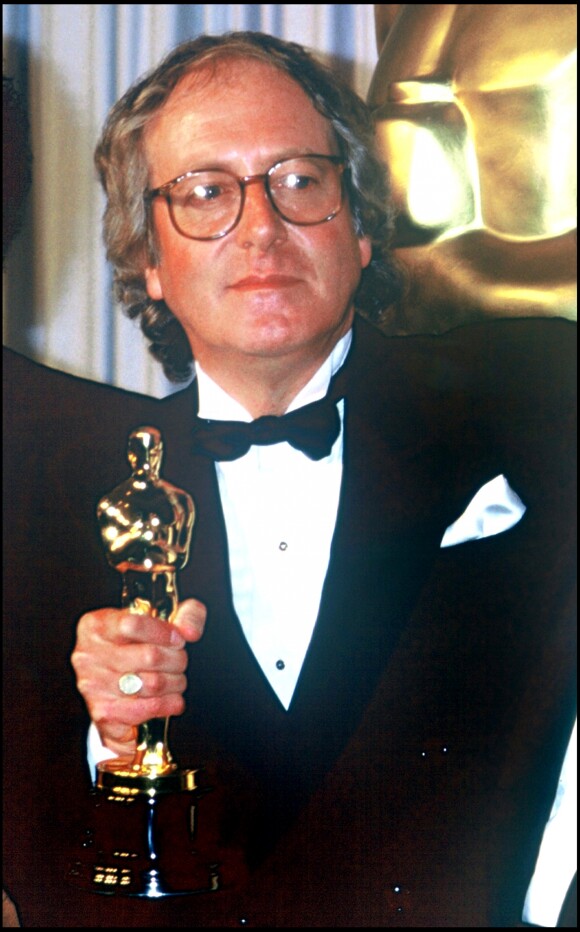 John Barry oscarisé pour la musique d'Out of Africa lors des Oscars 1986.