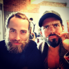 James Middleton et Spencer Matthews, respectivement frères de Pippa Middleton et James Matthews, photo Instagram début 2015.