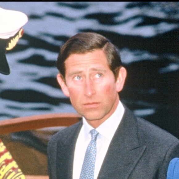 La princesse Diana et le prince Charles à Venise en mai 1985.