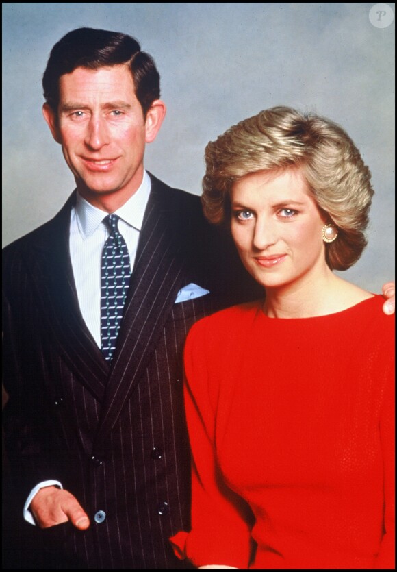 La princesse Diana et le prince Charles, portrait en septembre 1987.