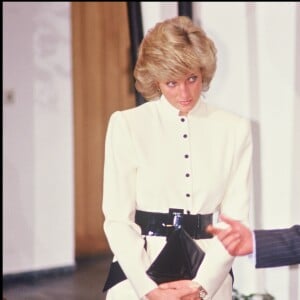 La princesse Diana et le prince Charles en visite en RFA en 1987