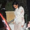 Kim Kardashian quitte à la soirée des Fashion Los Angeles Awards, organisée le 2 avril 2017.
