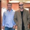 Sylvester Stallone et Jason Statham vont déjeuner ensemble au restaurant "E Baldi" à Beverly Hills. Los Angeles, le 7 décembre 2016.