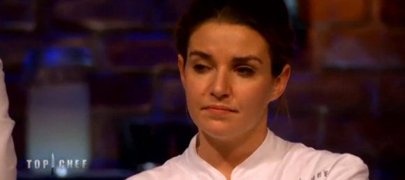 Giacinta est éliminée - "Top Chef 2017" sur M6, le 5 avril 2017.
