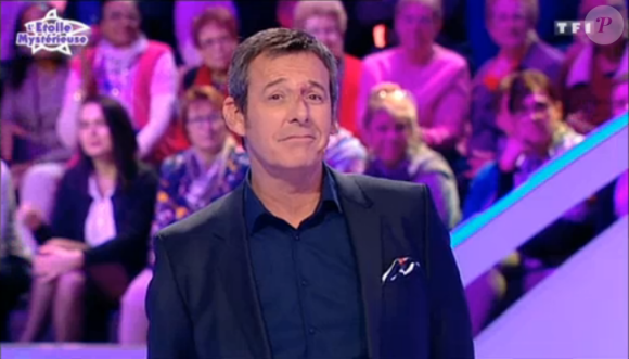Jean-Luc Reichmann dans "Les 12 Coups de midi", le 3 avril 2017 sur TF1.