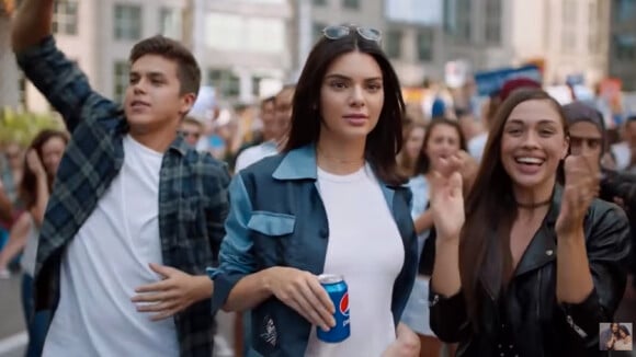 Kendall Jenner dans la nouvelle pub pour Pepsi.