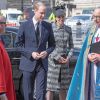 Le prince William, duc de Cambridge et Catherine Kate Middleton, duchesse de Cambridge à la messe Service of Hope, en l'honneur des victimes de l'attentat de Londres à l'abbaye de Westminster à Londres le 5 avril 2017