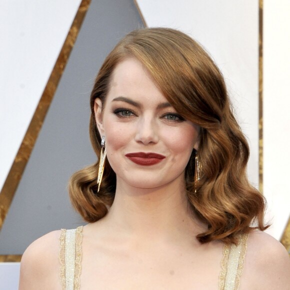 Emma Stone lors de la 89ème cérémonie des Oscars au Hollywood & Highland Center à Hollywood, le 26 février 2017. © Future-Image via ZUMA Press/Bestimage