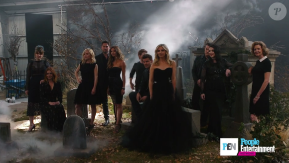 Les acteurs de "Buffy contre les vampires" réunis pour les 20 ans de la série (mars 2017).