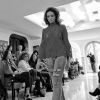 Défilé de la marque Mademoiselle Socialite, collection printemps-été 2017 à l'hôtel Le Pigonnet. Aix-en-Provence, le 2 avril 2017.