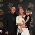 Pink, son mari Carey Hart et leur fille Willow à Los Angeles le 23 mai 2016.
