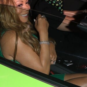 Mariah Carey avec compagnon Bryan Tanaka arrivent au restaurant Catch à West Hollywood le 17 mars 2017.