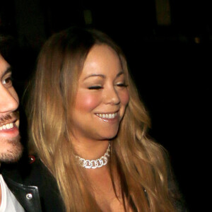 Mariah Carey et son compagnon Bryan Tanaka arrivent au restaurant Barton G à West Hollywood le © CPA / Bestimage.