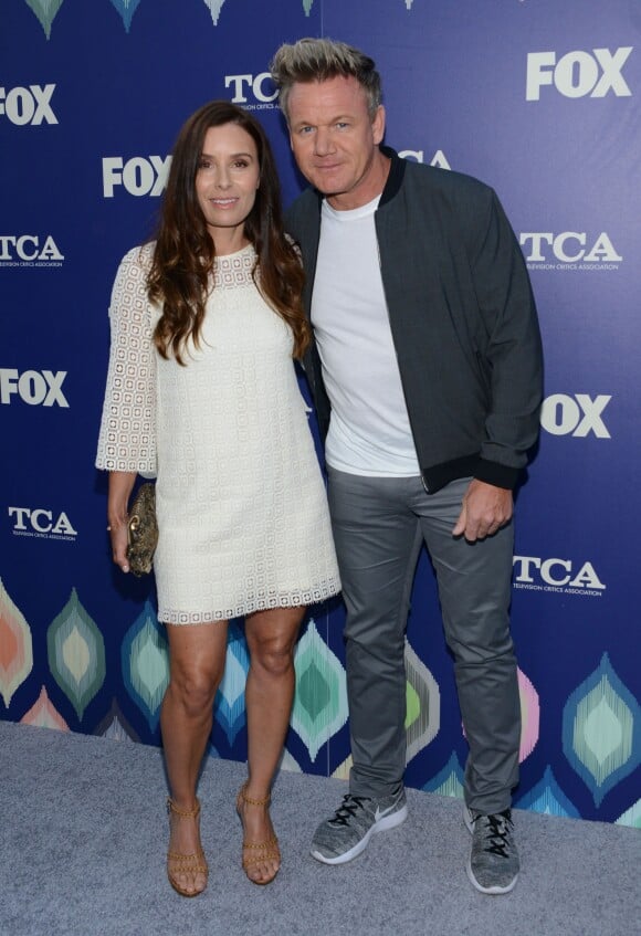 Gordon Ramsay et sa femme Tana Ramsay à la soirée Fox Summer TCA au Soho House à West Hollywood, le 8 août 2016