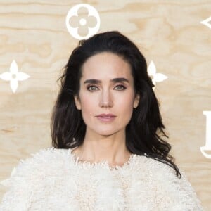 Jennifer Connelly - Photocall - Cocktail du dîner de présentation de la nouvelle collection Vuitton "Masters, Les Grands Maîtres" en collaboration avec Jeff Koons au Louvre à Paris, le 11 avril 2017. © Olivier Borde/Bestimage