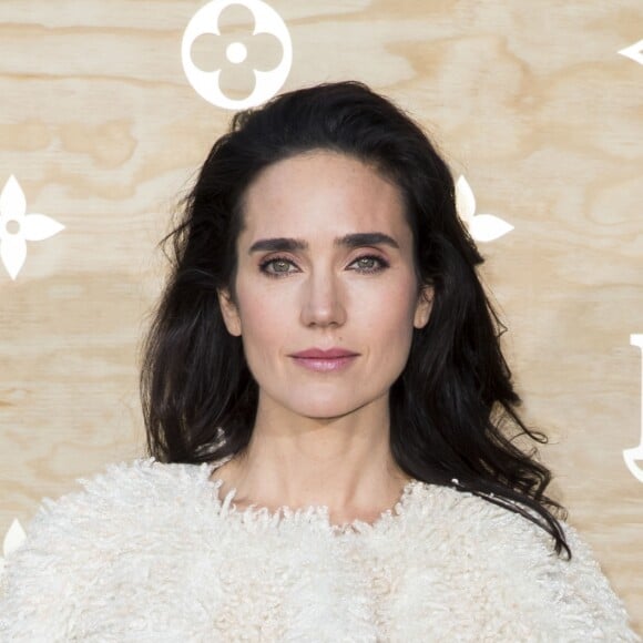 Jennifer Connelly - Photocall - Cocktail du dîner de présentation de la nouvelle collection Vuitton "Masters, Les Grands Maîtres" en collaboration avec Jeff Koons au Louvre à Paris, le 11 avril 2017. © Olivier Borde/Bestimage