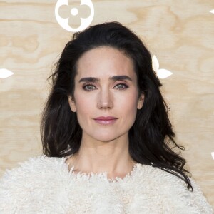 Jennifer Connelly - Photocall - Cocktail du dîner de présentation de la nouvelle collection Vuitton "Masters, Les Grands Maîtres" en collaboration avec Jeff Koons au Louvre à Paris, le 11 avril 2017. © Olivier Borde/Bestimage