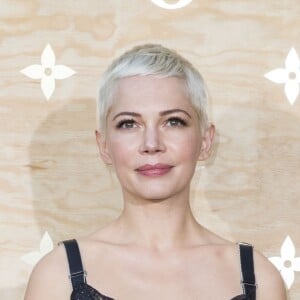 Michelle Williams - Photocall - Cocktail du dîner de présentation de la nouvelle collection Vuitton "Masters, Les Grands Maîtres" en collaboration avec Jeff Koons au Louvre à Paris, le 11 avril 2017. © Olivier Borde/Bestimage