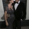 Jeff Goldblum et sa femme Emilie Livingston enceinte - Vanity Fair Oscar viewing party 2017 au Wallis Annenberg Center for the Performing Arts à Berverly Hills, le 26 février 2017