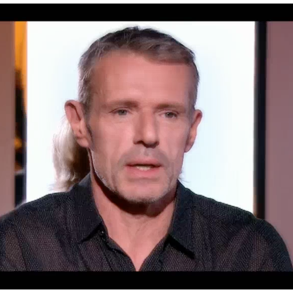 Lambert Wilson dans l'émission "Thé ou café" sur France 2. Le 15 avril 2017.