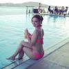 Marie Denigot de "Danse avec les stars" en bikini aux Philippines, avril 2017