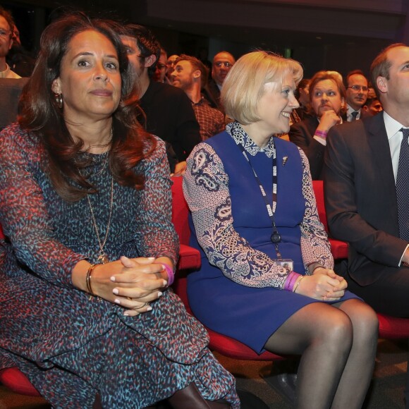Le prince William, duc de Cambridge, à la projection du documentaire "Mind over Marathon" à la BBC Radio Theatre à Londres. Le 18 avril 2017.