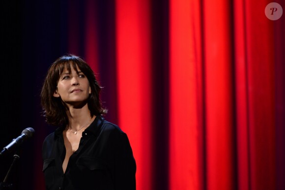 Sophie Marceau - Remise du Lion d'Or à Jean-Paul Belmondo pour l'ensemble de sa carrière lors du 73ème Festival du Film de Venise, la Mostra. Le 8 septembre 2016