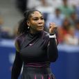 Serena Williams accède à la demi-finale de l'US Open en battant Simona Halep à New York le 7 septembre 2016.