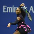 Serena Williams pendant l'US Open 2016 au USTA Billie Jean King National Tennis Center à Flushing Meadow, New York, le 30 août 2016.