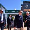 Le prince Albert II de Monaco se rend au tournoi de tennis Monte Carlo Rolex Masters 1000 à Monaco le 20 avril 2017. © Bruno Bebert/Bestimage