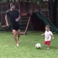 André-Pierre Gignac : Son fils Eden, 1 an, un petit crack !