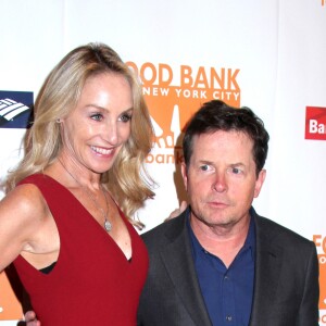 Tracy Pollan et Michael J. Fox - Dîner "Can Do Awards 2017" de la fondation Food Bank for New York au Cipriani Wall Street. Le 19 avril 2017.