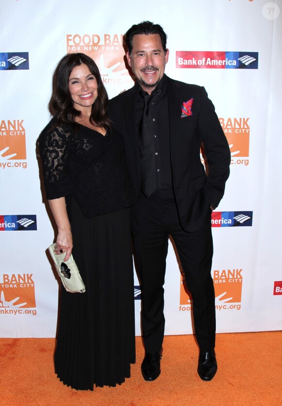 Ricky Paull Goldin et Gretta Monahan - Dîner "Can Do Awards 2017" de la fondation Food Bank for New York au Cipriani Wall Street. Le 19 avril 2017.