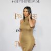 Kim Kardashian West lors de la première "The Promise" à Hollywood, le 12 avril 2017.