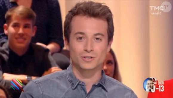 Hugo Clément dans Quotidien, le 24 avril 2017 sur TMC.