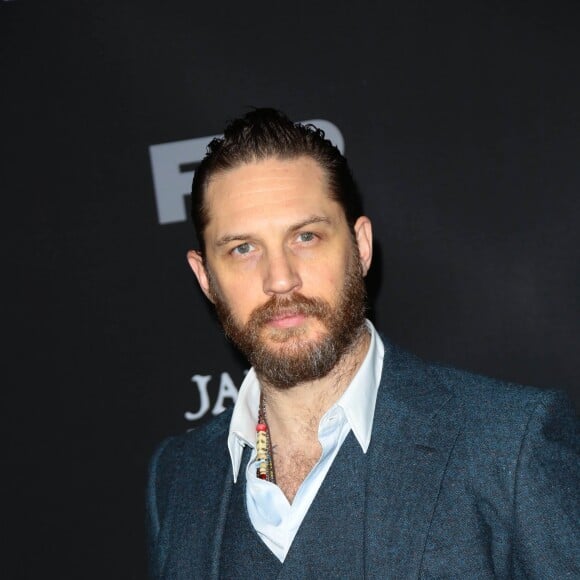 Tom Hardy lors de la première de ''Taboo'' à Los Angeles, le 9 janvier 2017.