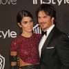Nikki Reed Ian Somerhalder à la 18e édition de la soirée InStyle et Warner Bros. organisée à l'issue des Golden Globes le 8 janvier 2017 à Los Angeles